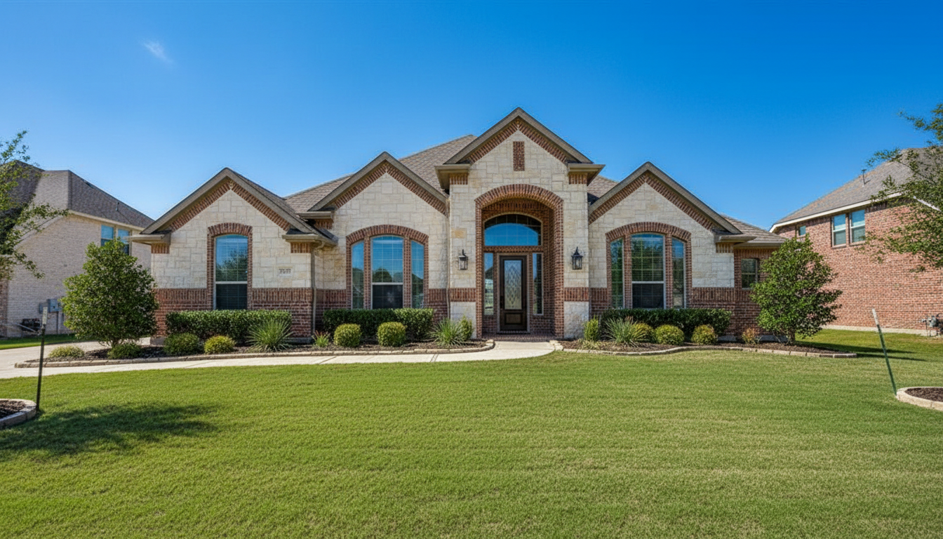 Beautiful home exterior